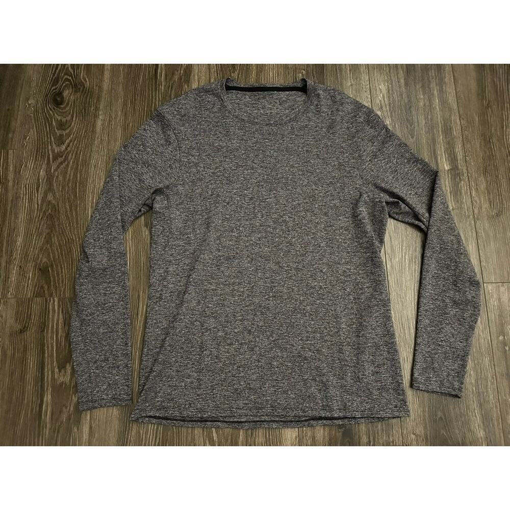 Lululemon Drysense Mesh LS dark gray